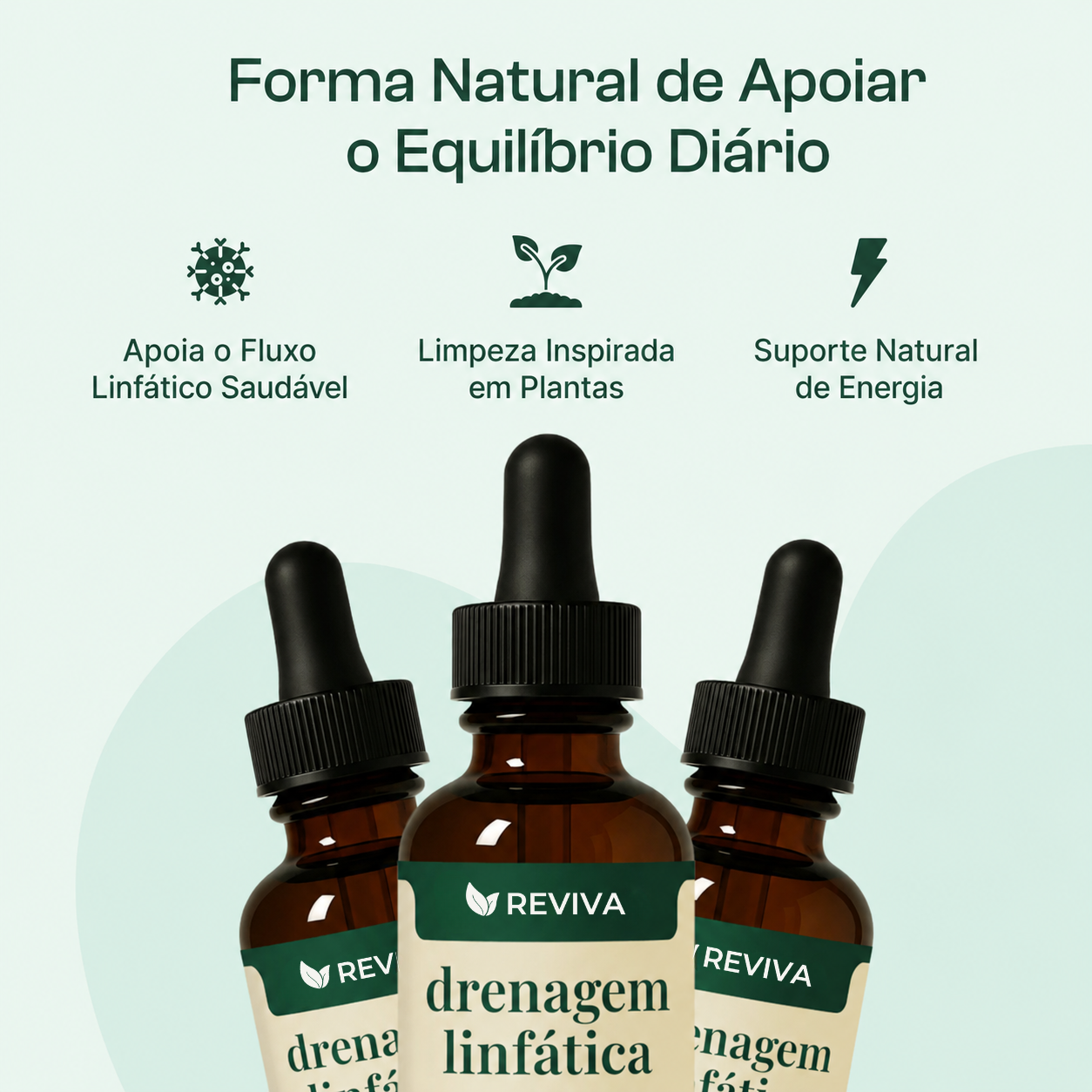 Reviva® Gotas para Drenagem Linfática