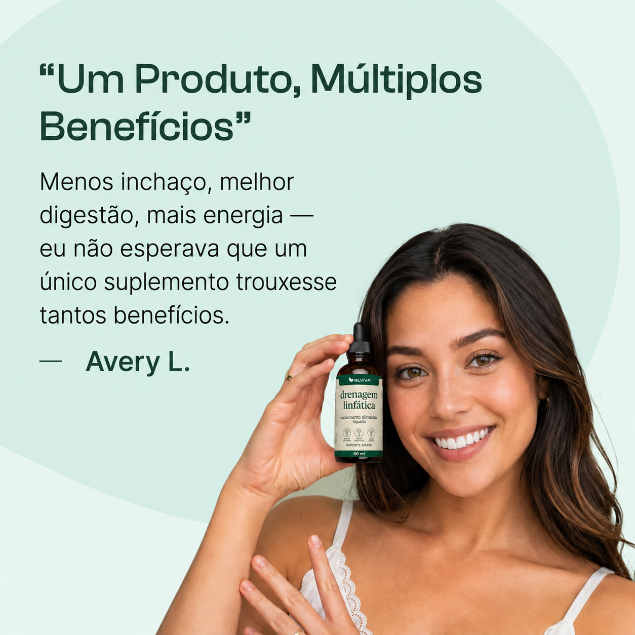 Reviva® Gotas para Drenagem Linfática